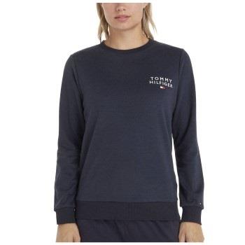 Tommy Hilfiger Original Lounge Long Sleeve Top Marine X-Large Dame