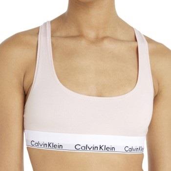 Calvin Klein BH Modern Cotton Bralette Lysrosa X-Small Dame