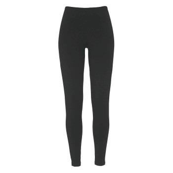 Damella Bamboo Leggings Svart bomull Small Dame