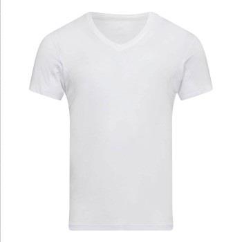 JBS Bamboo V Tee Absorbent T Shirt Hvit Medium Herre