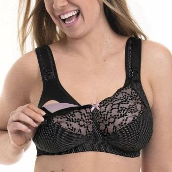 Anita BH Maternity Miss Orely Nursing Bra Svart polyamid G 75 Dame