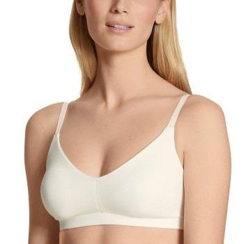 Calida BH Natural Skin Bralette Hvit X-Small Dame