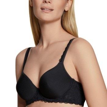 Calida BH Natural Comfort Lace Bra Svart polyamid A 80 Dame