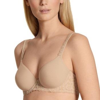 Calida BH Natural Comfort Lace Bra Beige polyamid A 80 Dame