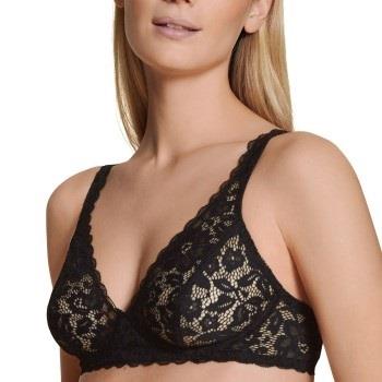 Calida BH Natural Comfort Lace Soft Bra Svart polyamid B 85 Dame