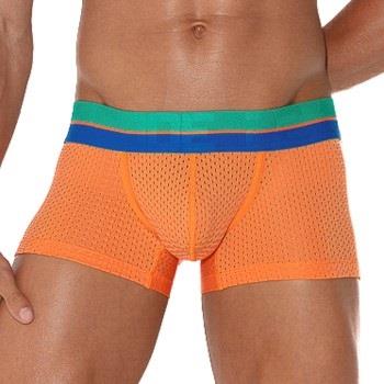 Code 22 Bright Mesh Trunk Oransje X-Large Herre