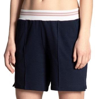 Calida Favourites Lounge Shorts Mørkblå bomull Medium Dame