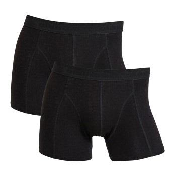 Claudio 4P Cotton Trunks Helsvart bomull Large Herre