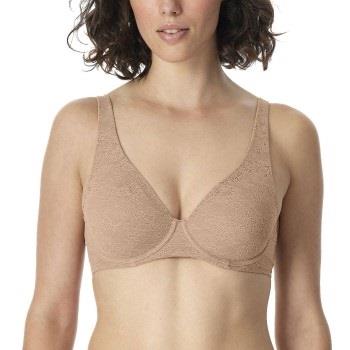 Schiesser BH Spacer Wired Bra Beige polyamid C 90 Dame