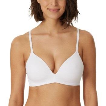 Schiesser BH Invisible Soft Bra With Underwired Bra Hvit A 70 Dame