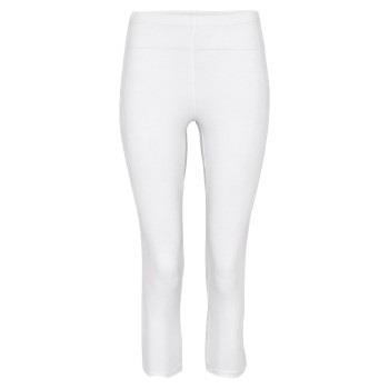 Decoy Capri Leggings Hvit økologisk bomull X-Large Dame