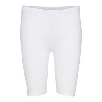 Decoy Stretchy Shorts Hvit viskose Small Dame