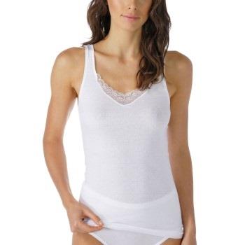 Mey 2000 Long Cami-Top Hvit bomull 40 Dame