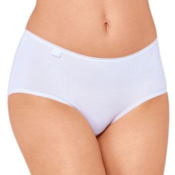 Sloggi Truser 3P 24 7 Microfibre Midi Briefs Hvit polyamid 42 Dame