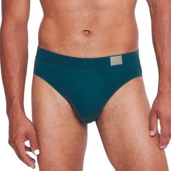 Sloggi 2P For Men GO Natural Brief Blå/Grå bomull X-Large Herre