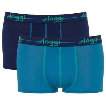 Sloggi 2P For Men Start Hip Blå bomull XX-Large Herre