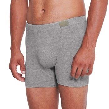 Sloggi 2P Men GO Natural Short Blå/Grå bomull XX-Large Herre