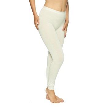 Lady Avenue Bamboo Long Leggings Benhvit Bambus Medium Dame