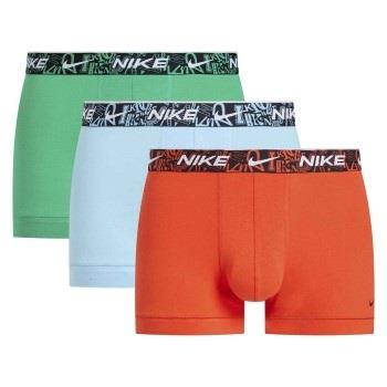 Nike 9P Everyday Essentials Cotton Stretch Trunk D1 Oransje bomull Med...