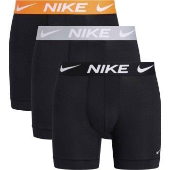 Nike 6P Everyday Essentials Micro Boxer Brief Svart/Oransje polyester ...