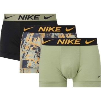 Nike 9P Everyday Essentials Micro Trunks D1 Grønn/Oransje polyester La...