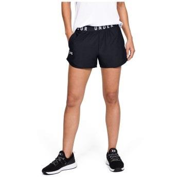 Under Armour 3P Play Up Shorts 3.0 Svart polyester Medium Dame