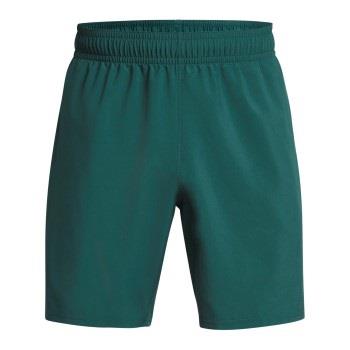 Under Armour 2P Woven Wordmark Shorts Grønn polyester Medium Herre