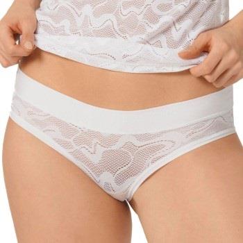 Sloggi Truser GO Allround Lace Hipster Hvit One Size Dame