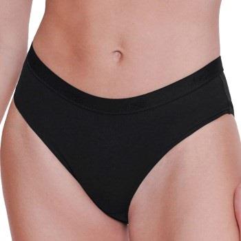 Sloggi Truser 2P GO Casual Hipster Briefs Svart bomull Small Dame