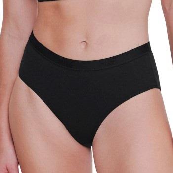 Sloggi Truser GO Casual Midi Brief Svart bomull Medium Dame