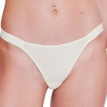 Sloggi Truser GO Casual Tiny Tanga Brief Benhvit bomull Small Dame