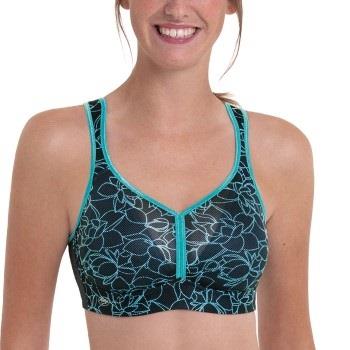 Anita BH Active Air Control DeltaPad Sports Bra Svart/Blå B 80 Dame