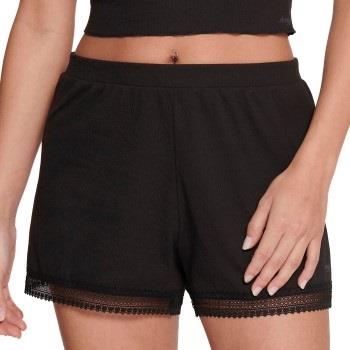 Sloggi GO Ribbed Short Svart bomull X-Large Dame