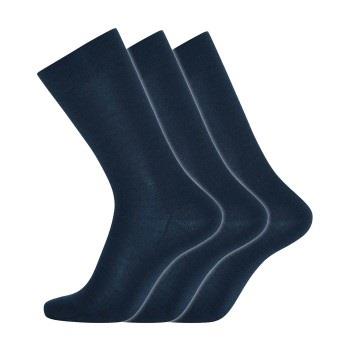 Dovre Strømper 3P Organic Wool Sock Marine Str 45/48 Herre