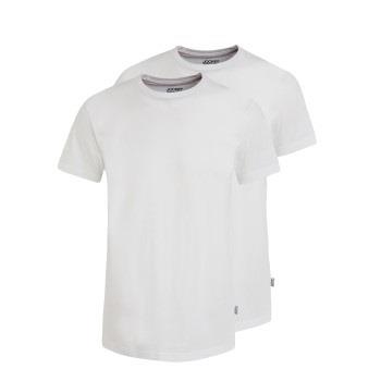 Jockey 2P Cotton Crew Neck T-Shirt Hvit bomull Medium Herre