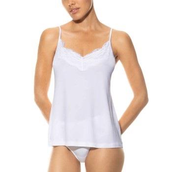 Mey Grace Camisole With Lace Hvit viskose XX-Large Dame