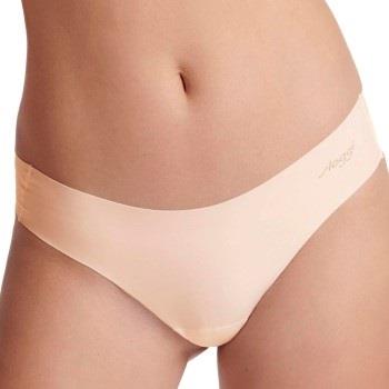 Sloggi Truser ZERO Microfibre 2.0 Hipstring Brief Krem X-Small Dame