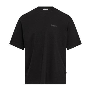 Resteröds Mid Sleeve T-Shirt Svart økologisk bomull Medium Herre