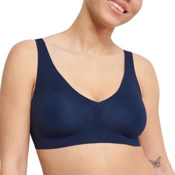 Sloggi BH ZERO Feel 2 0 Bralette Marine X-Small Dame