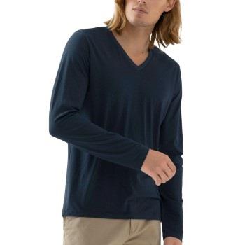 Mey Dry Cotton Colour Long Sleeves Mørkblå XX-Large Herre