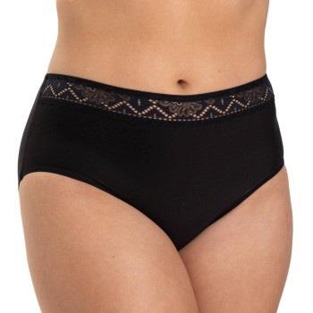 Miss Mary Breeze High Waist Maxi Brief Truser Svart 38 Dame