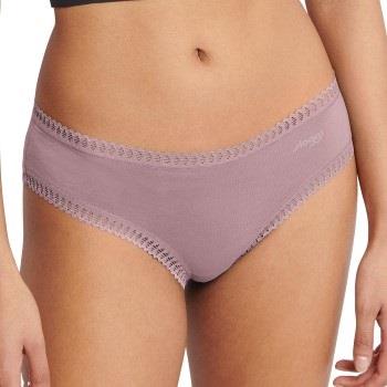 Sloggi Truser 3P GO Crush Hipster Briefs Sand/rosa bomull Small Dame