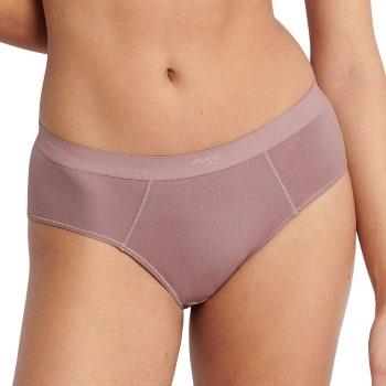 Sloggi Truser 2P Ever Ease Hipster Briefs Gammelrosa bomull Small Dame