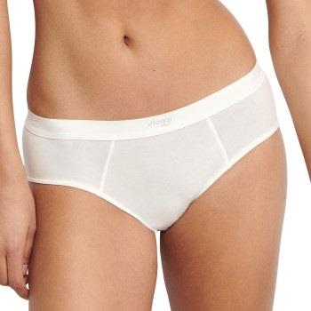 Sloggi Truser 2P Ever Ease Hipster Briefs Hvit bomull Small Dame