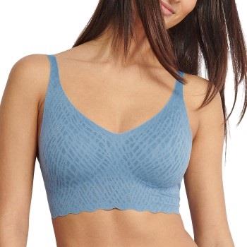 Sloggi BH ZERO Feel Bliss Bralette Lysblå Small Dame