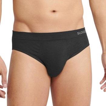 Sloggi 2P Men GO Smooth Classic Briefs Svart Medium Herre