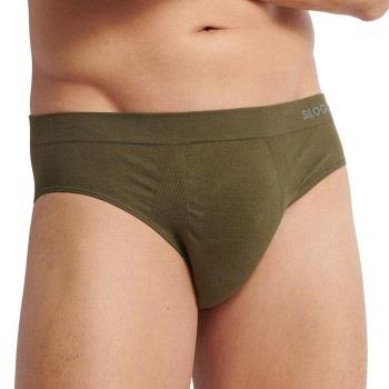 Sloggi 2P Men GO Smooth Classic Briefs Blå/Grønn Small Herre