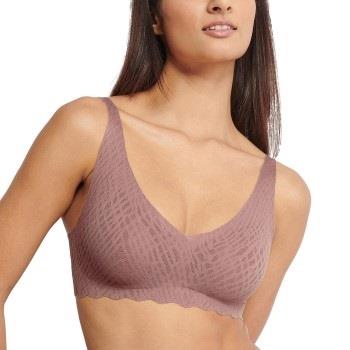 Sloggi BH ZERO Feel Bliss Soft Bra Brun Large Dame