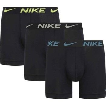 Nike 9P Everyday Essentials Micro Boxer Brief Svart polyester Large He...