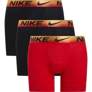 Nike 6P Everyday Essentials Micro Boxer Brief Oransje/Rød polyester Sm...